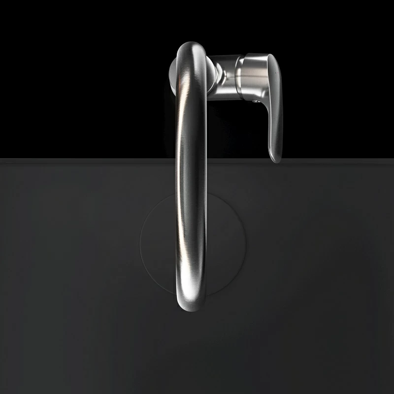 Смеситель для кухни AM.PM Like F8007711 высокий с каналом питьевой воды, сатин