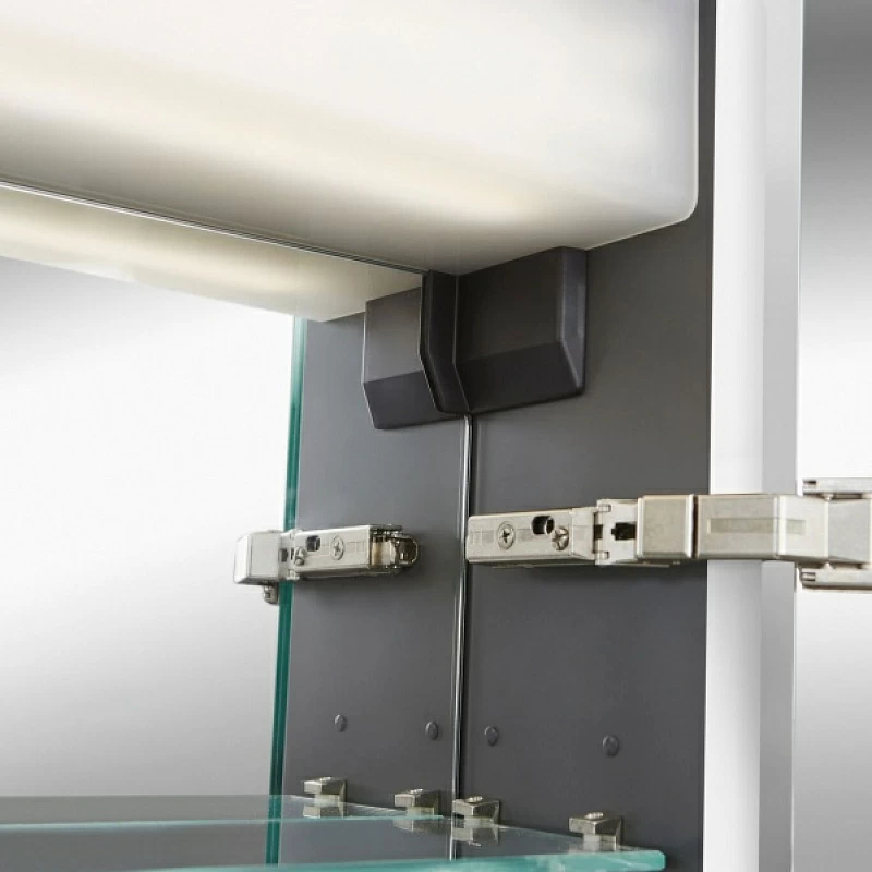 Шкафчик с зеркалом в ванную 80 AM.PM Sensation M30MCR0801WG правый белый глянец