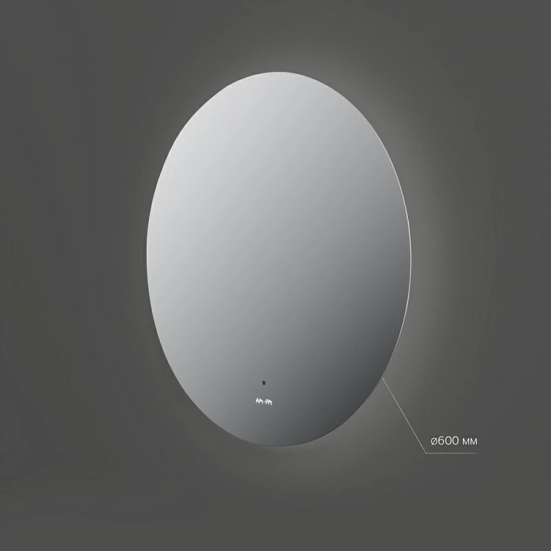 Зеркало с подсветкой в ванную круглое 60 AM.PM X-Joy M85MOX40601S сенсорное