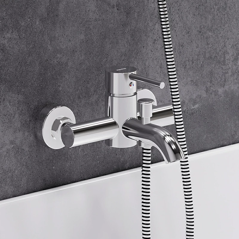 Смеситель для ванны и душа Damixa Scandinavian Pure 361000000 хром