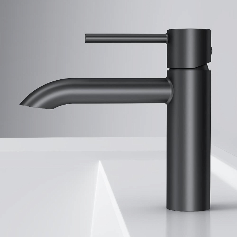 Смеситель для раковины (умывальника) AM.PM Libre F6002222 черный