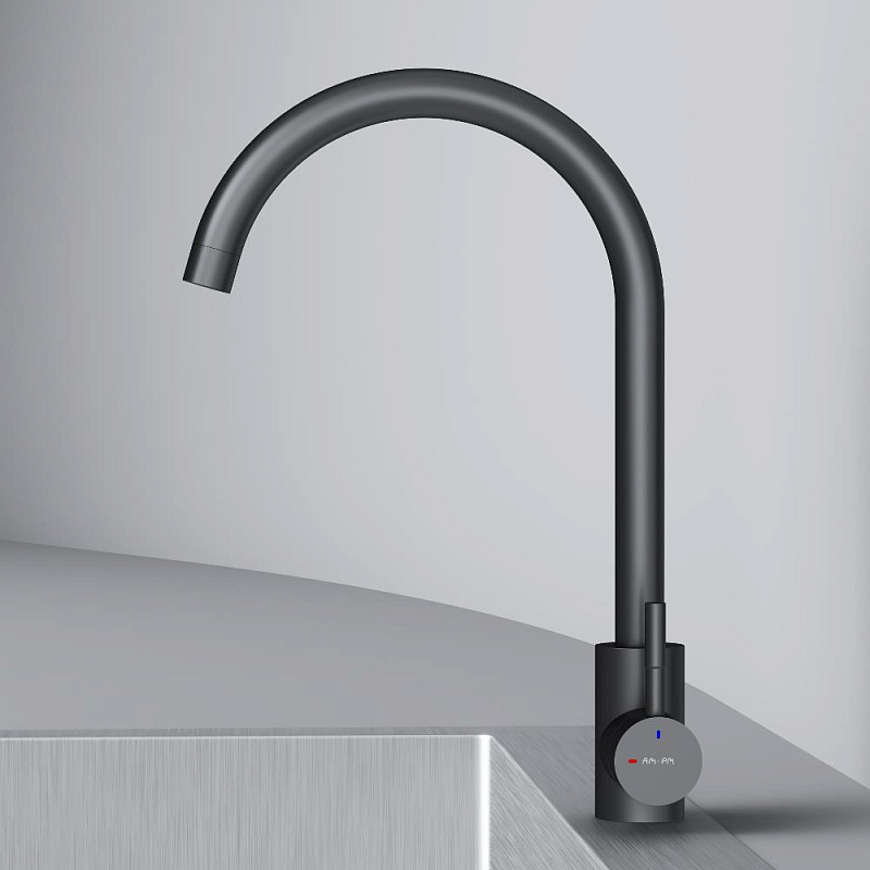 Смеситель для кухни AM.PM X-Joy S F85B07122 высокий, черный