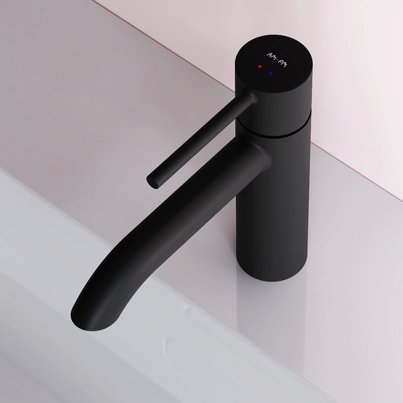 Смеситель для раковины (умывальника) AM.PM Libre F6002222 черный