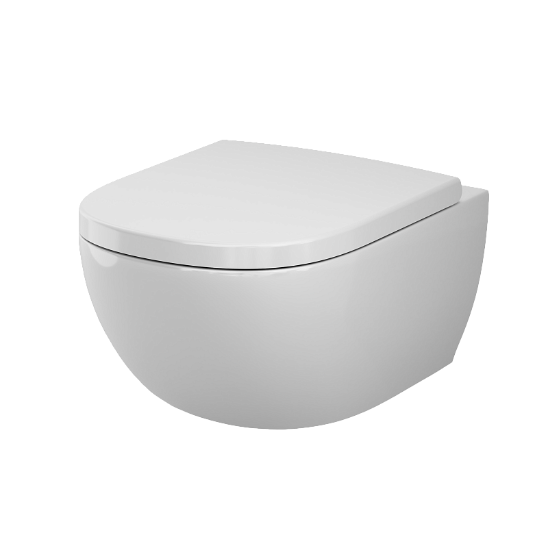 Унитаз подвесной AM.PM Above C9X1900SC торнадо безободковый с сиденьем микролифт, белый