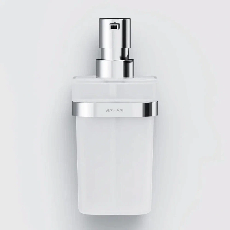 Дозатор для мыла настенный стеклянный AM.PM Func A8F36900 хром