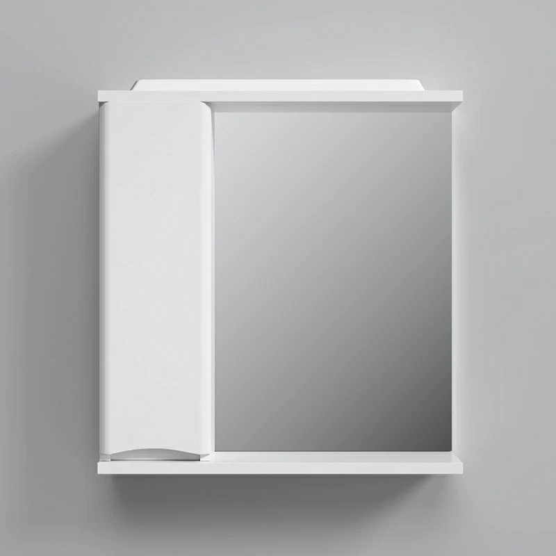 Шкафчик с зеркалом в ванную 65 AM.PM Like M80MPL0651WG левый белый глянец