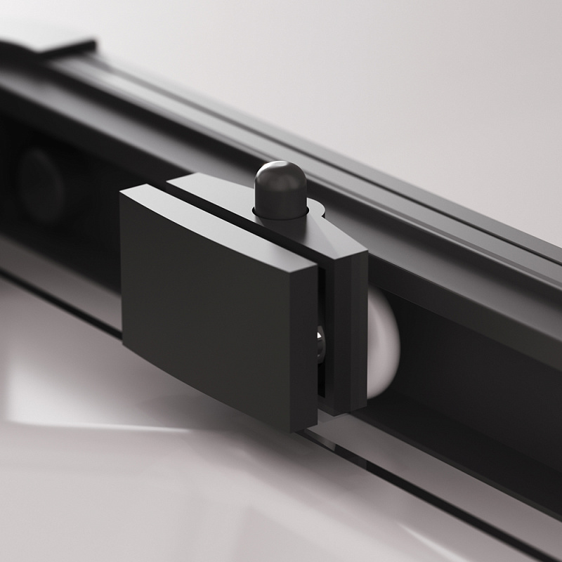 Душевое ограждение без поддона 120x90 AM.PM Above W9XG-403-12090-BT профиль черный