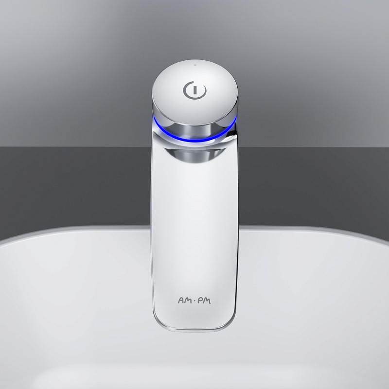 Смеситель для раковины (умывальника) AM.PM Inspire 2.0 F50A92400 высокий с термостатом, электронный, хром