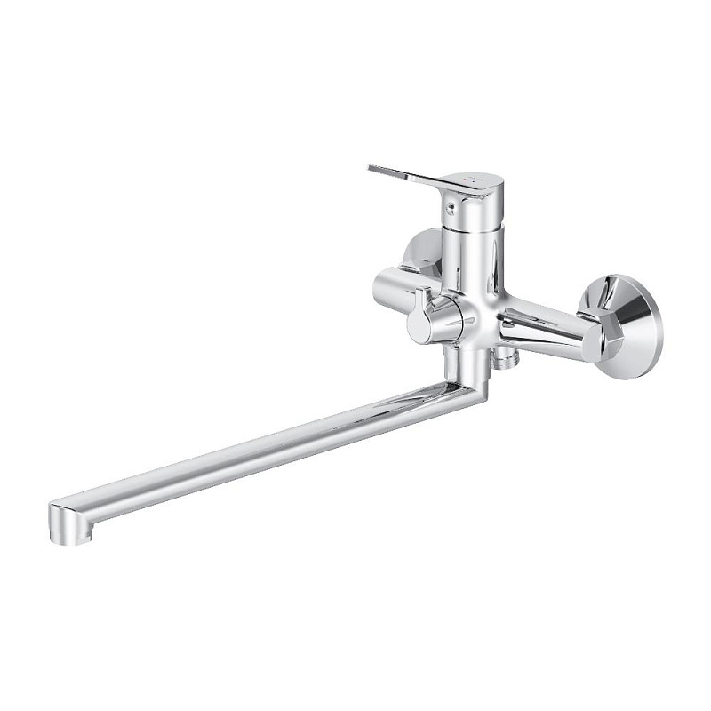 Смеситель для ванны и душа AM.PM X-Joy F85A90200 длинный излив, хром