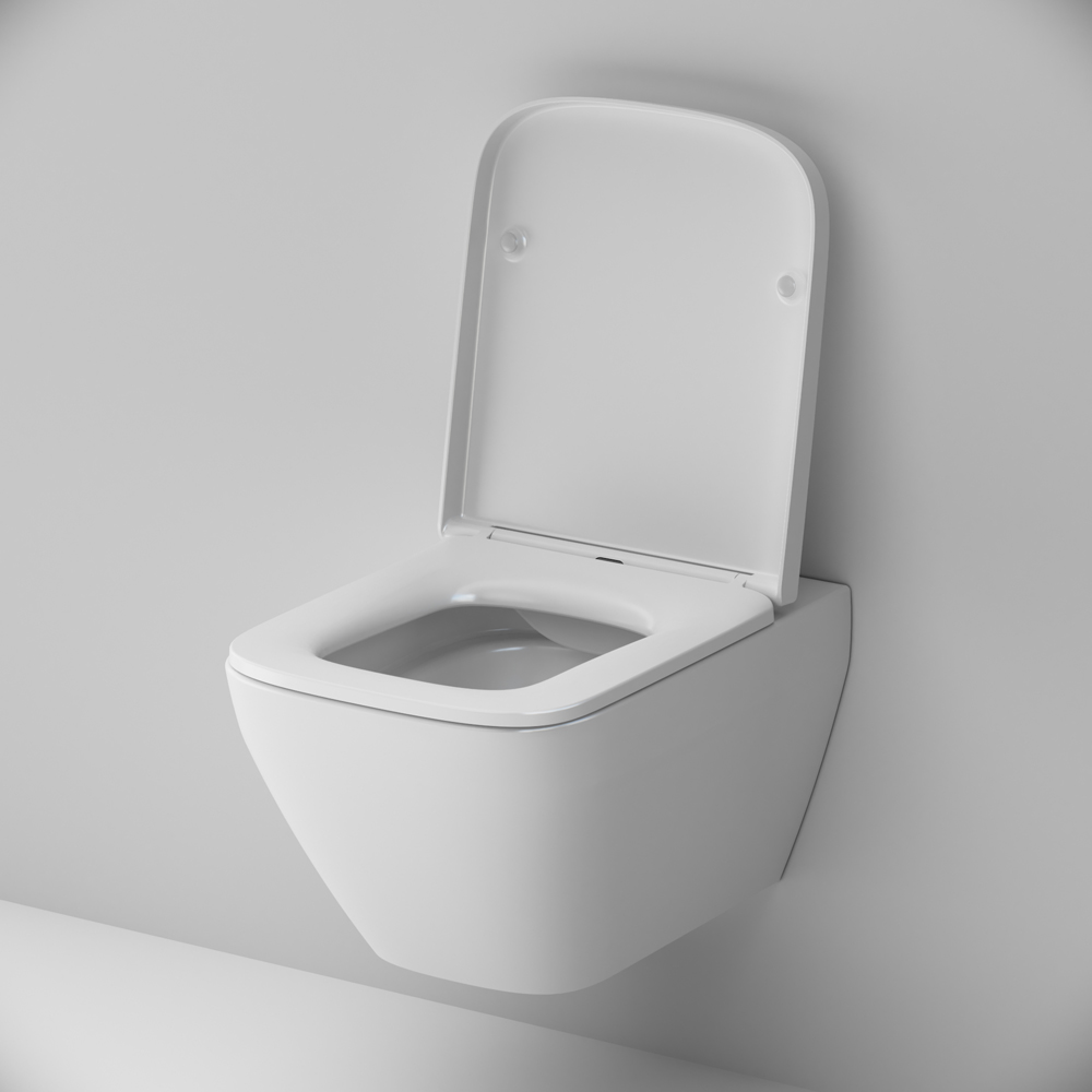 Унитаз подвесной FlashClean с сиденьем микролифт Spirit V2.0 C701701SC, Белый