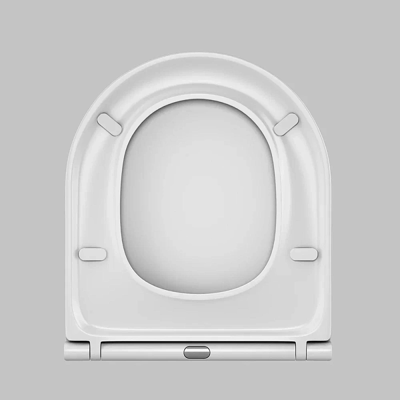 Сиденье (крышка) для унитаза AM.PM Spirit 2.0 C707857WH с микролифтом, дюропласт, белое