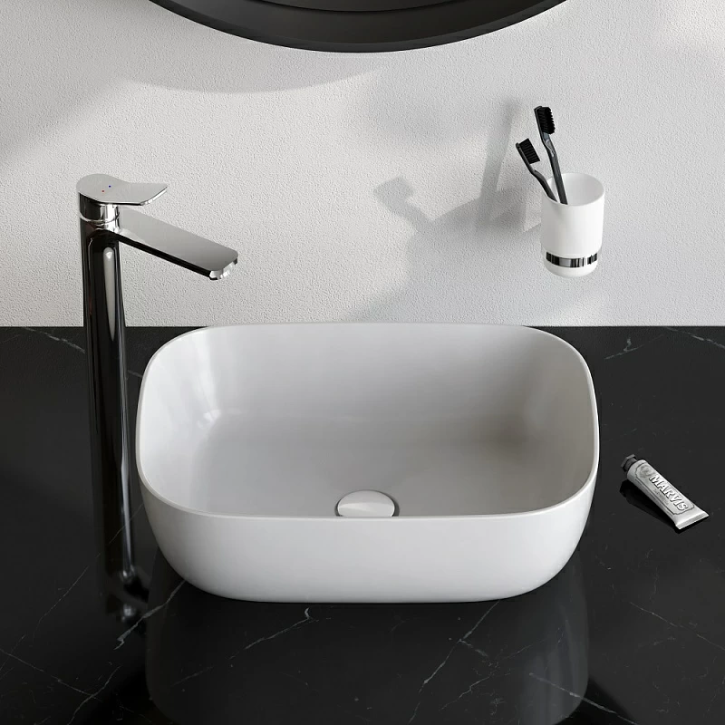 Раковина накладная 45 AM.PM Func M8FWCC10450WG белая