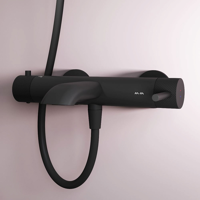 Смеситель для ванны и душа AM.PM Libre F6010022 черный