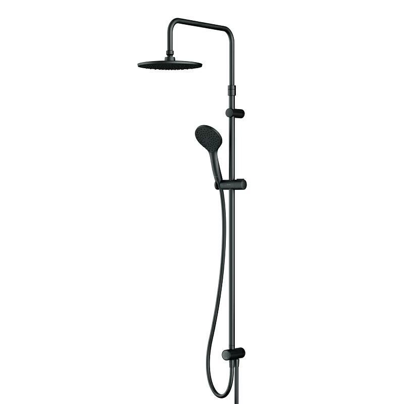 Душевая система AM.PM Gem F0790022 стойка с тропическим душем, черная