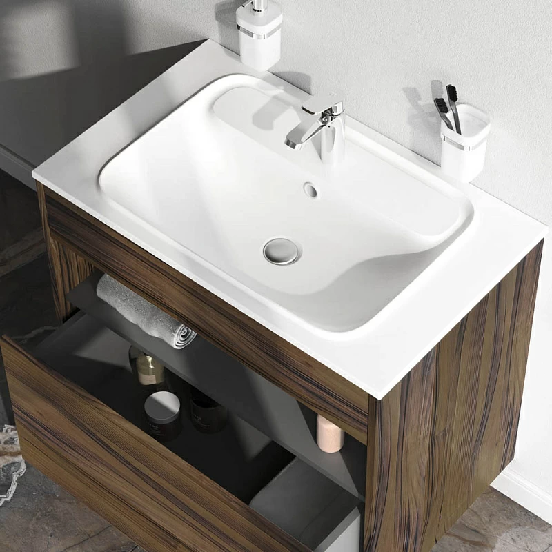 Тумба под раковину 80 AM.PM Func M8FFUX0801OF под дерево