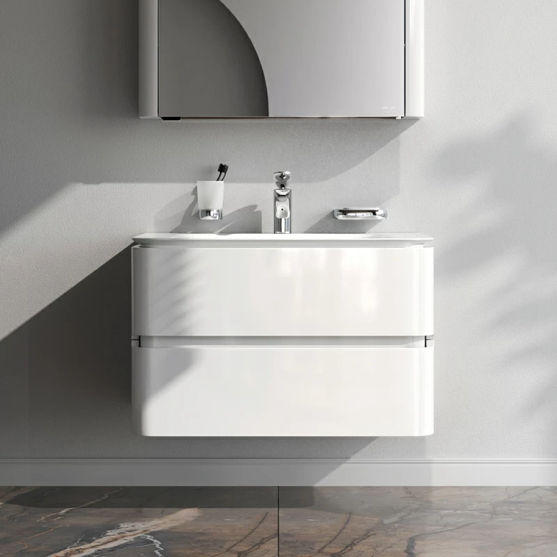 Тумба под раковину 80 AM.PM Sensation M30FHX0802WG белый глянец