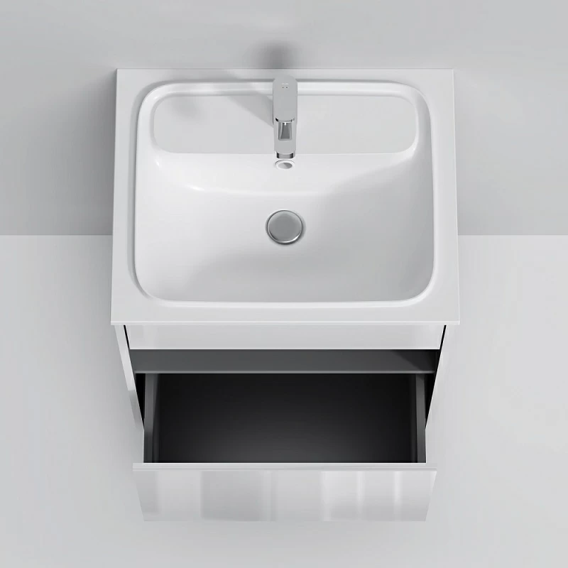 Тумба под раковину 60 AM.PM Func M8FFUX0601WG белый глянец