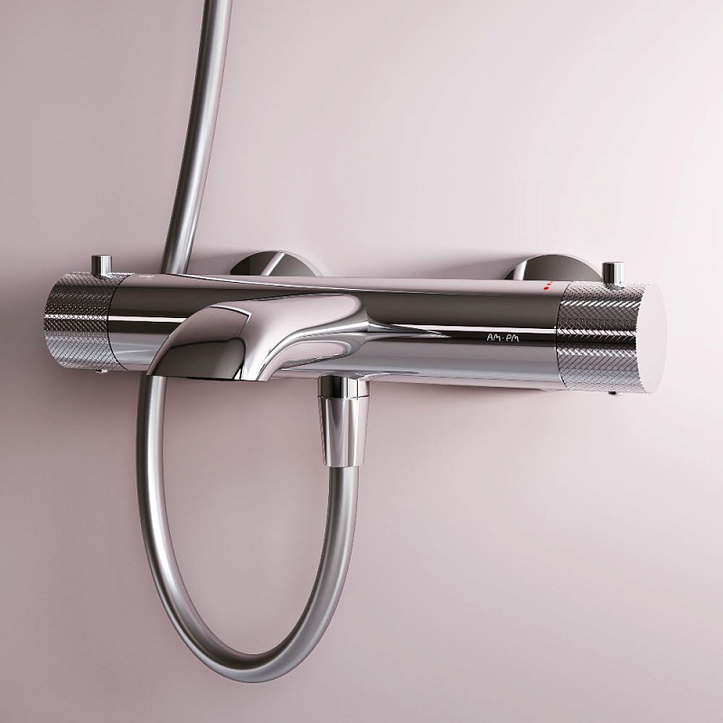 Смеситель для ванны и душа AM.PM Libre F6050000 термостат хром
