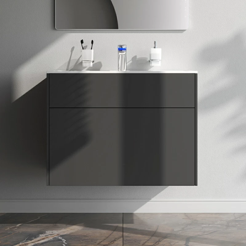 Тумба под раковину 80 AM.PM Inspire 2.0 M50AFHX0803GM подвесная графит матовый