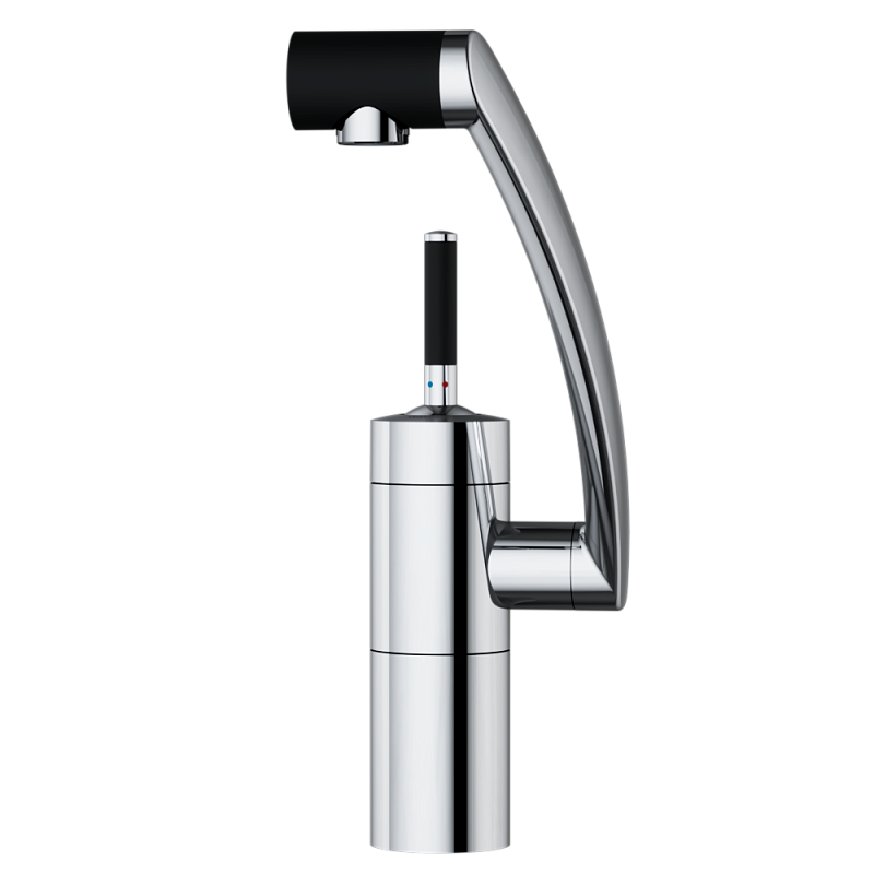 Смеситель для кухни Damixa Arc 290007464 3D с поворотным изливом, хром