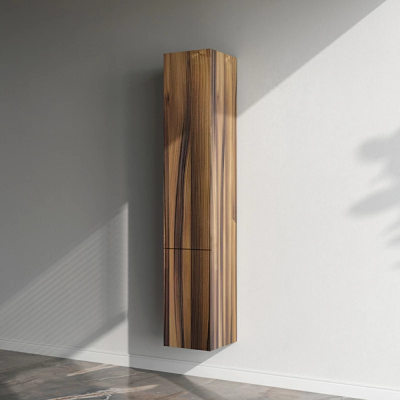 Шкаф-пенал для ванной 30 AM.PM Gem M90CHL0306HF навесной левый орех