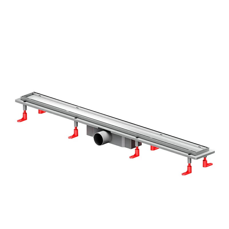 Душевой трап (лоток) 90 AM.PM PrimeFlow W02SC-U11-090-04SB комбинированный затвор со стальной матовой решеткой под плитку