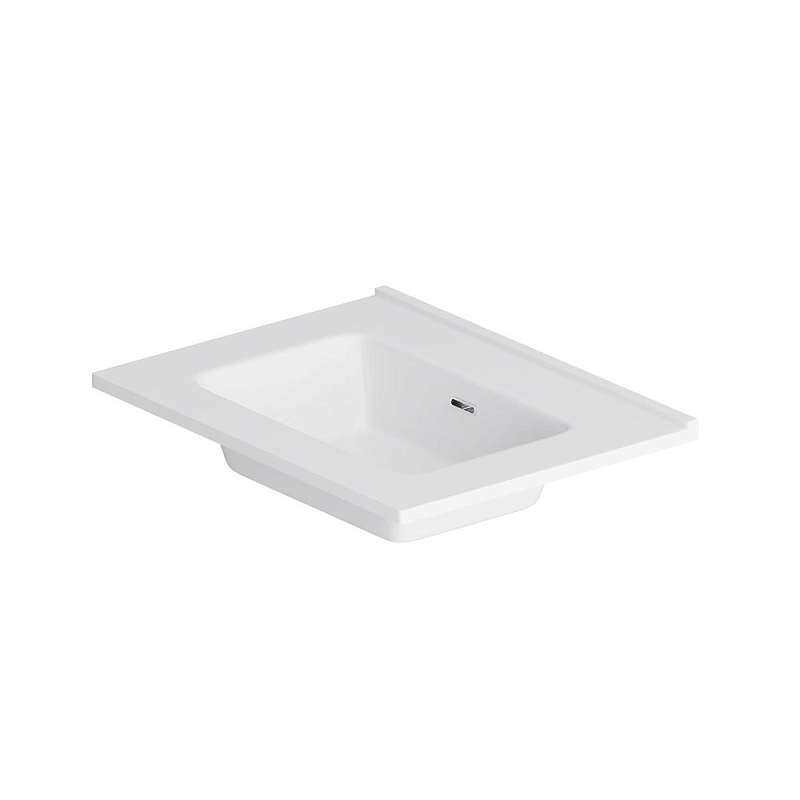 Тумба с раковиной 60 AM.PM Sense M7B-FUX0602OF-WCC0602WG подвесная/напольная на ножках, светлое дерево