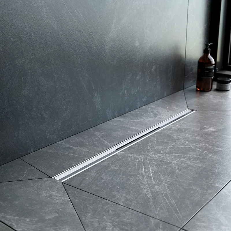 Душевой трап (лоток) 60 AM.PM MasterFlow Slim W01SC-S11-060-05SB комбинированный затвор со стальной матовой решеткой