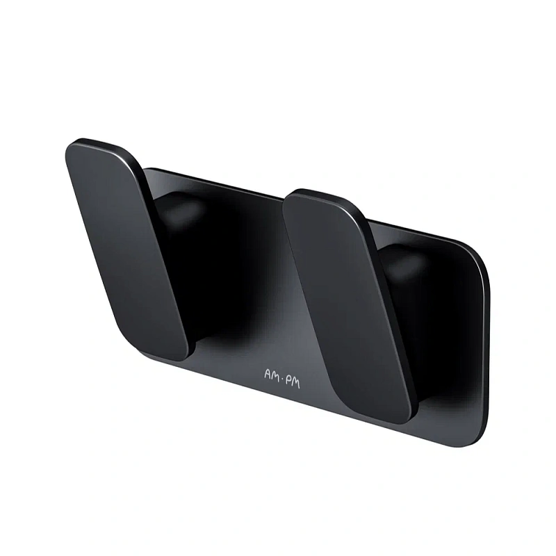 Крючки для полотенец AM.PM Inspire 2.0 A50A35622 черный, 2 шт на планке