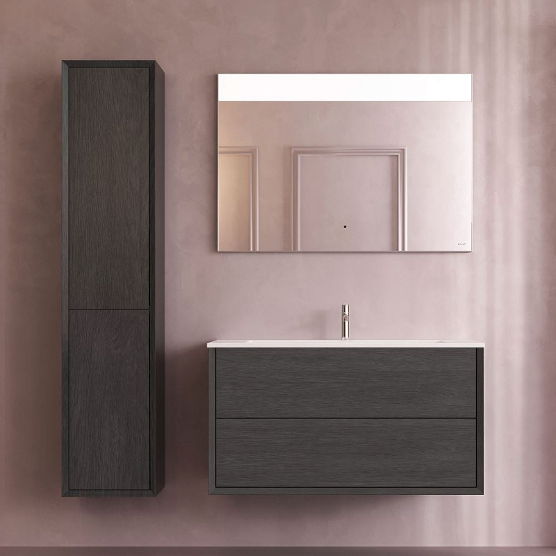 Тумба с раковиной 100 AM.PM Libre M60-FHX1002OF-WPC100SWM подвесная под дерево