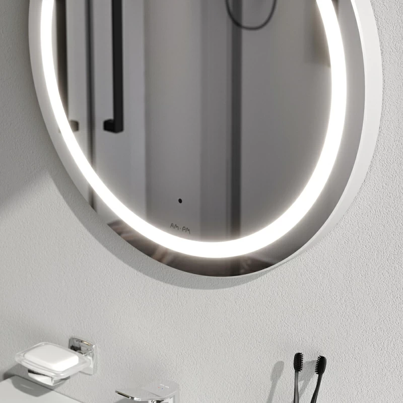 Зеркало с подсветкой в ванную круглое 60 AM.PM X-Joy M85AMOX0601WG сенсорное