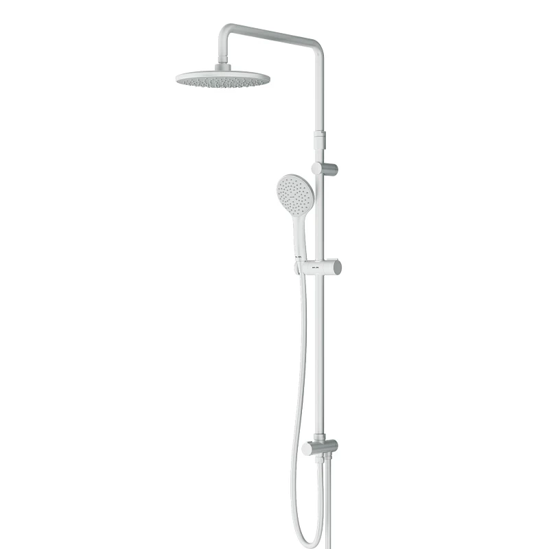 Душевая система AM.PM Gem F0790033 стойка с тропическим душем, белая