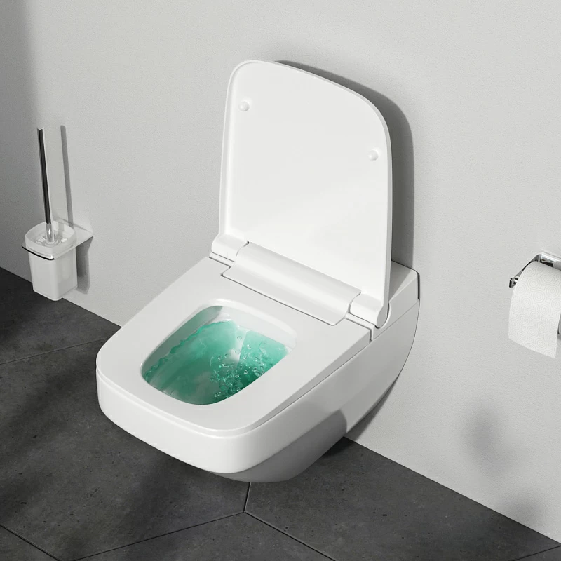 Унитаз-биде подвесной AM.PM Inspire 2.0 CCC50A1700SC безободковый с электронным управлением, белый