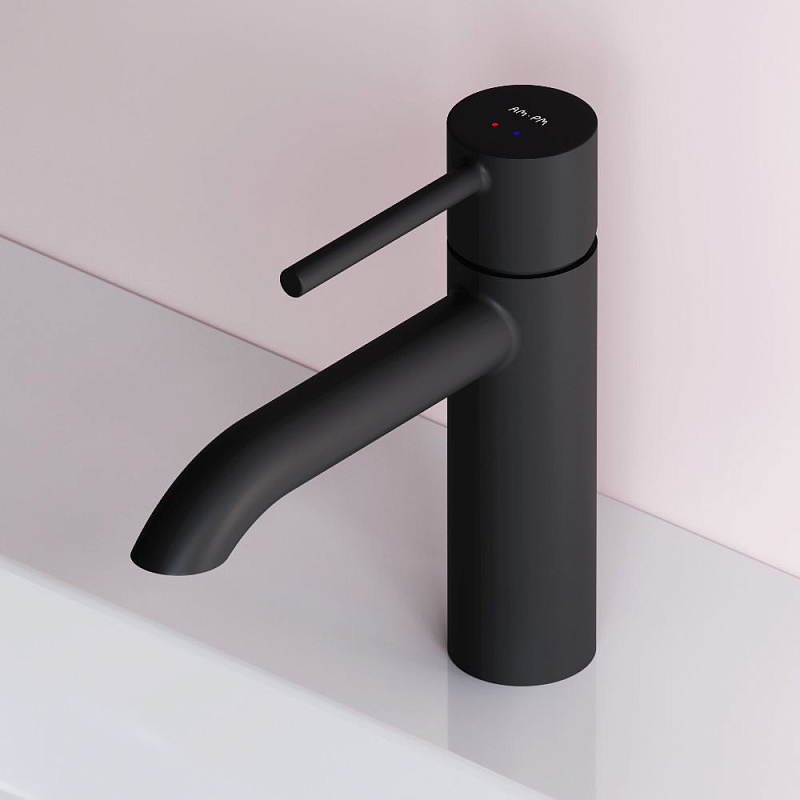 Смеситель для раковины (умывальника) AM.PM Libre F6002222 черный