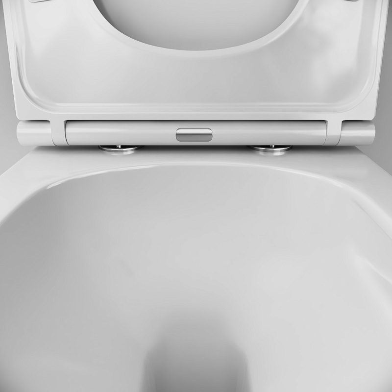 Унитаз подвесной AM.PM Spirit V2.0 C701900SC торнадо безободковый с сиденьем микролифт, белый