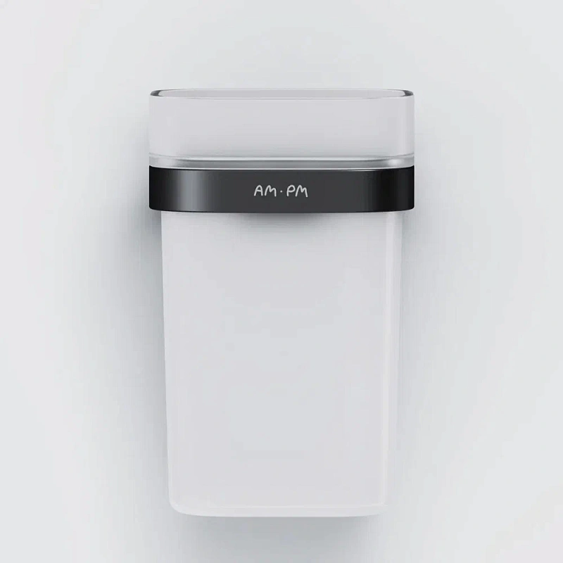 Стакан для зубных щеток настенный AM.PM Func A8F34322 стеклянный, черный