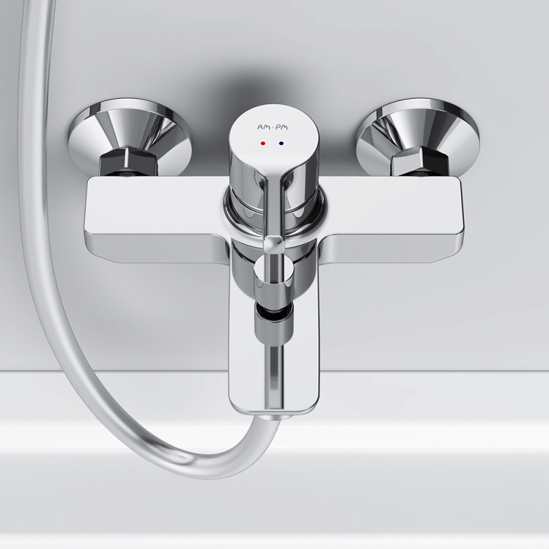 Смеситель для ванны и душа AM.PM X-Joy S F85B10000 хром