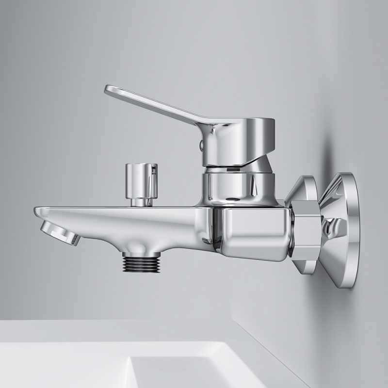 Смеситель для ванны и душа AM.PM X-Joy F85A10000 хром