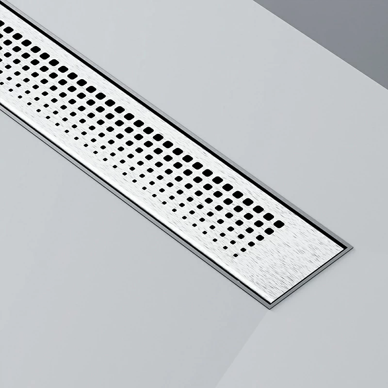 Душевой трап (лоток) 60 AM.PM PrimeFlow W02SC-P11-060-01SB комбинированный затвор со стальной матовой решеткой