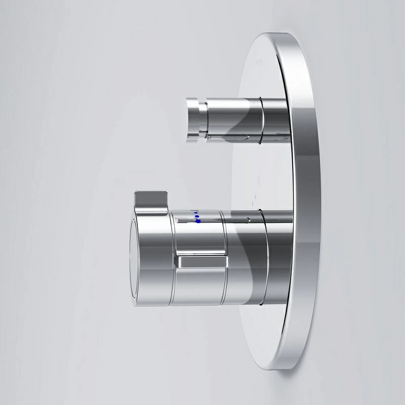 Смеситель для ванны и душа AM.PM X-Joy F85A45600 хром встраиваемый, термостат
