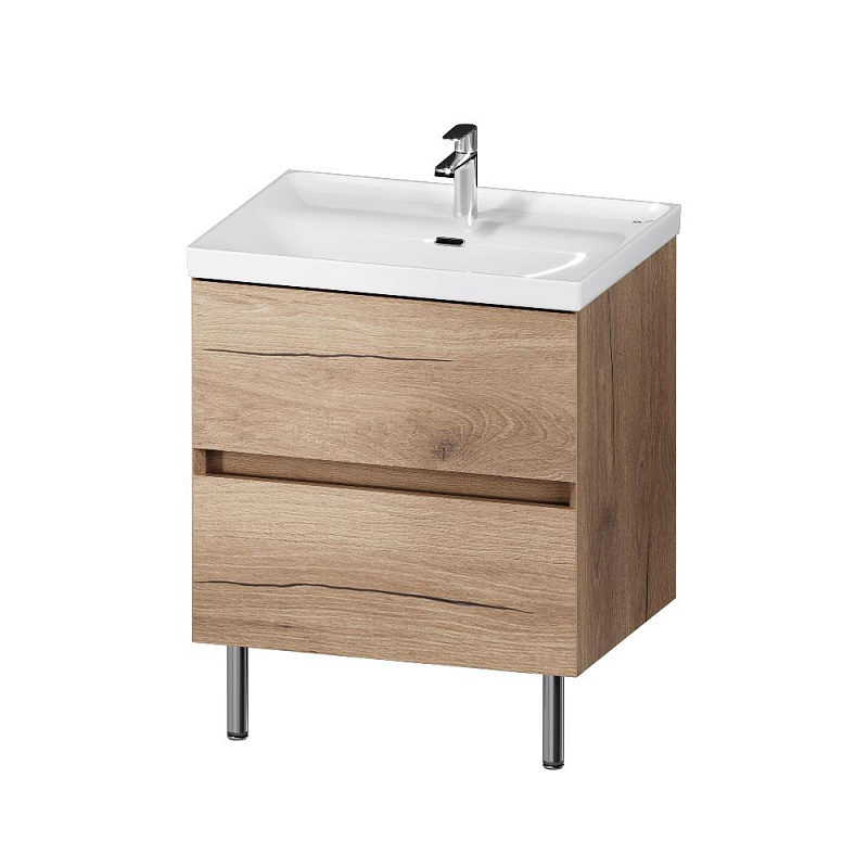 Тумба с раковиной 80 AM.PM Above M9X-FSX0602OF-WCC0600WG напольная, под дерево