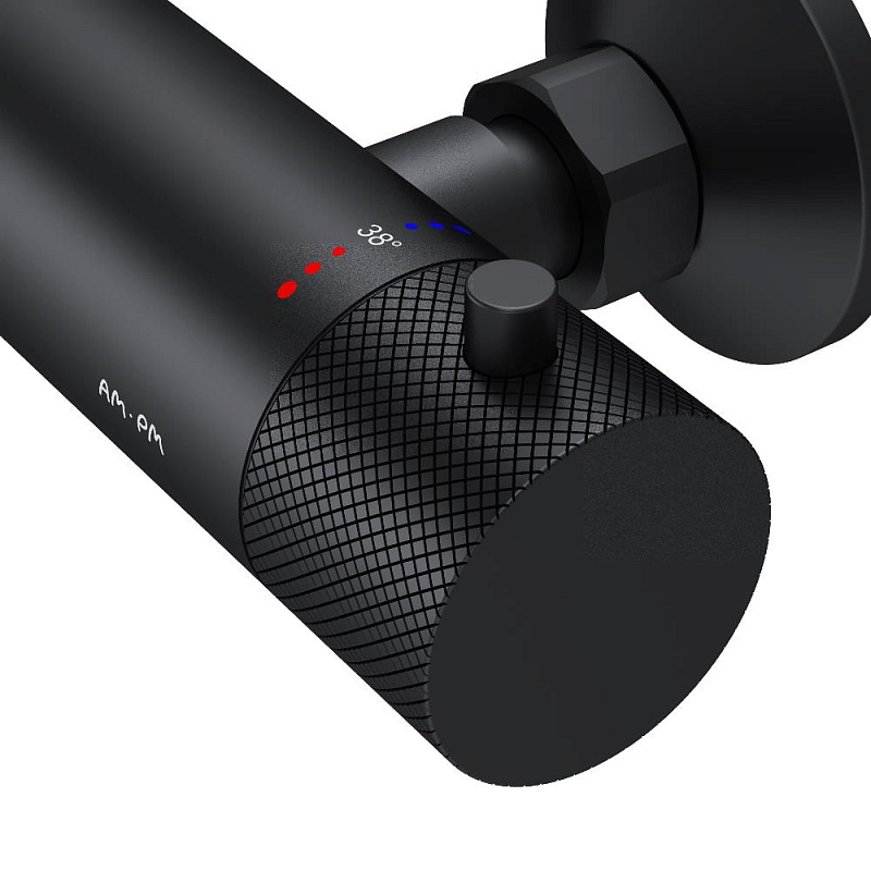 Смеситель для душа AM.PM Libre F6040022 термостат, черный