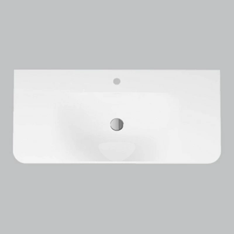 Раковина мебельная 100 AM.PM Sensation M30WPC1001WG белая встраиваемая