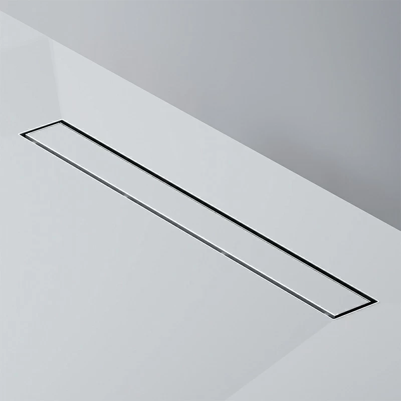 Душевой трап (лоток) 60 AM.PM MasterFlow W01SC-U11-060-04SB комбинированный затвор со стальной матовой решеткой под плитку