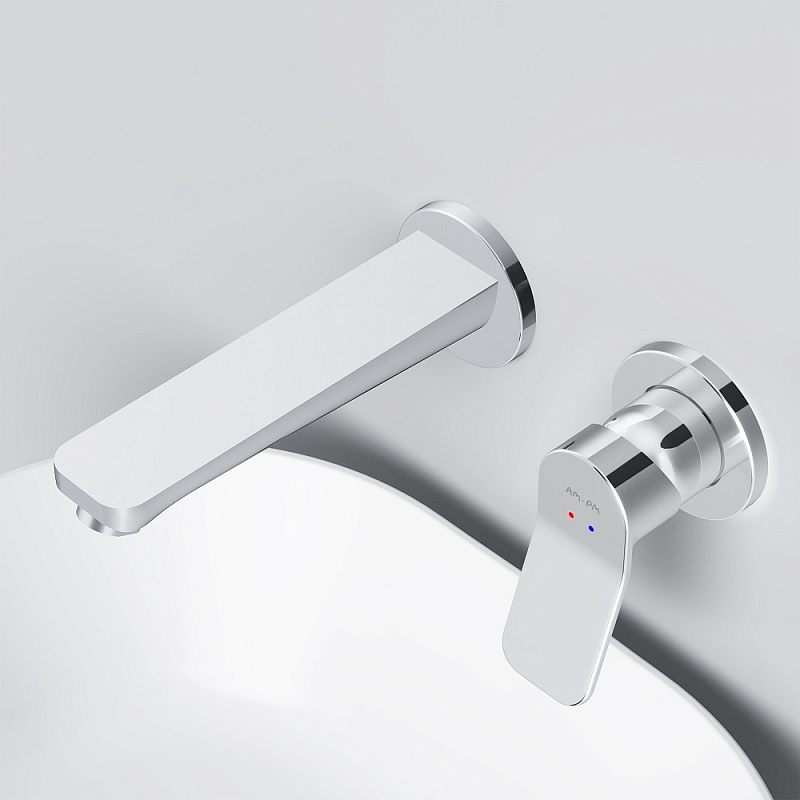 Смеситель для раковины (умывальника) AM.PM X-Joy F85A72600 хром встраиваемый