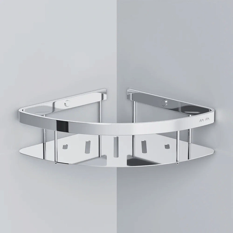 Полка в ванную угловая AM.PM Sense L A7454100 хром