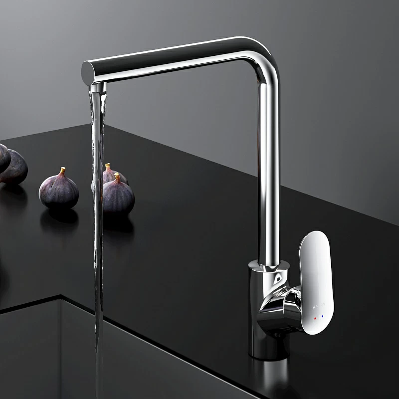 Смеситель для кухни AM.PM Like F8005000 высокий, хром