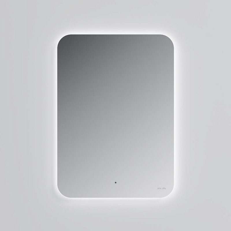 Зеркало с подсветкой в ванную закругленное 50 AM.PM X-Joy M85MOX10501S1 сенсорное