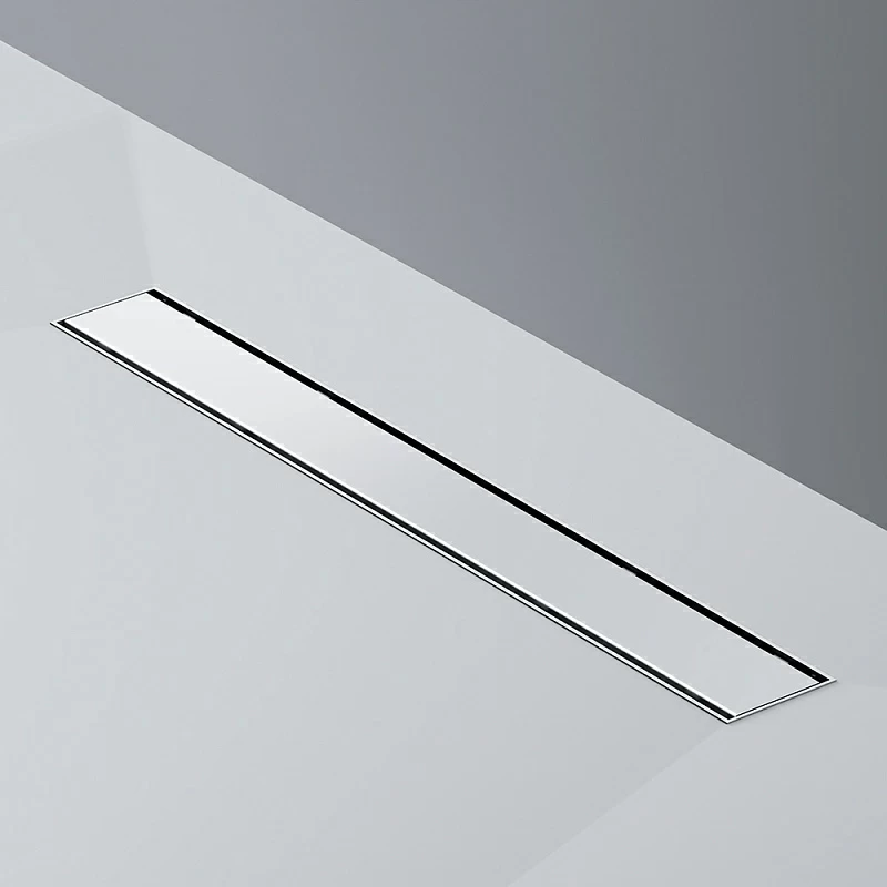 Душевой трап (лоток) 60 AM.PM PrimeFlow W02SC-U11-060-04SB комбинированный затвор со стальной матовой решеткой под плитку