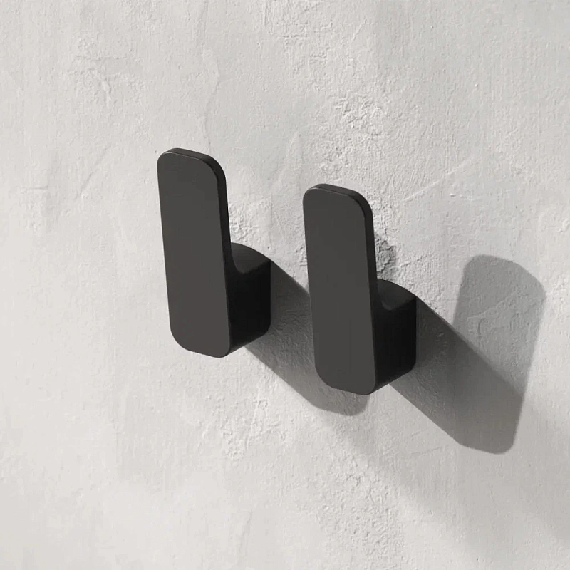 Крючки для полотенец AM.PM Func A8F35622 черный 2 шт